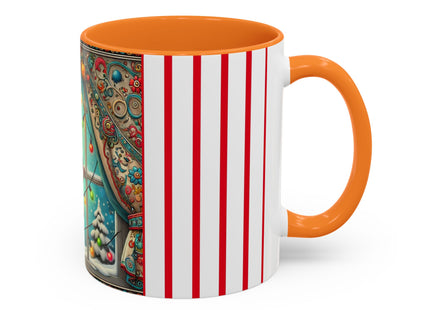 Mischief in Tinselland Colorful Mugs (11oz, 15oz)