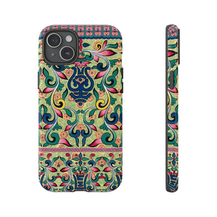 Colorful Flower Pattern by Owen Jones Phone Cases