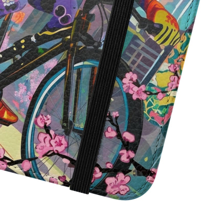 🐸🚵 Cyberpunk Frog Flip Case – High-Tech Adventure & Neon Velocity