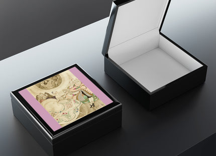 Sur talons rouges (On Red Heels) pl 01 by Gerda Wegener Jewelry Box