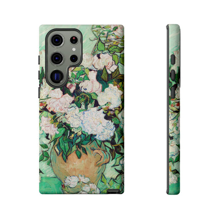 Roses by Vincent Van Gogh Phone Cases