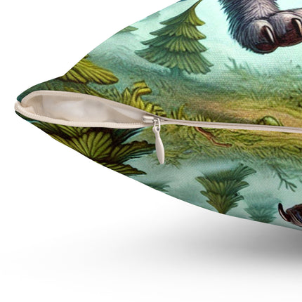 Wolverine Vanguard Spun Polyester Square Pillow