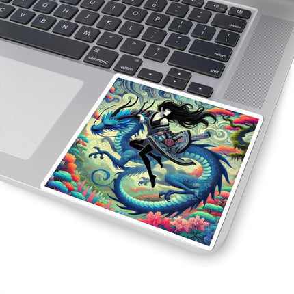 Mystic Guardian of the Sky Kiss-Cut Stickers (4 Sizes)
