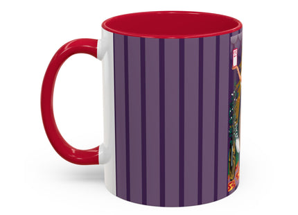 Countdown to Christmas Elegance Colorful Mugs (11oz, 15oz)