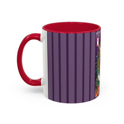 Countdown to Christmas Elegance Colorful Mugs (11oz, 15oz)