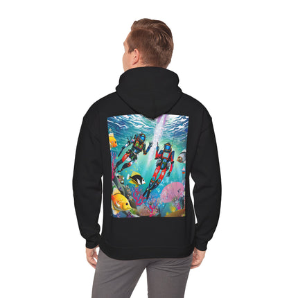 FBI Robot Dive Team – Heavy Blend™ Hooded Sweatshirt
