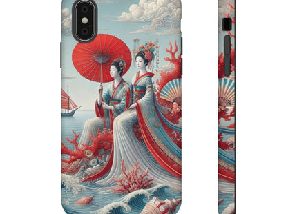 Ladies by the Quiet Sea Phone Cases