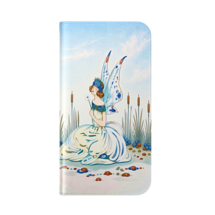 🧚🦋 The Jeweled Wing Fairy Flip Case – Art Deco Fairy Fantasy