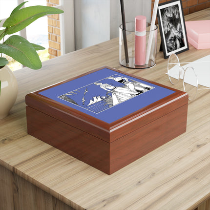 Coastal Elegance Jewelry Box