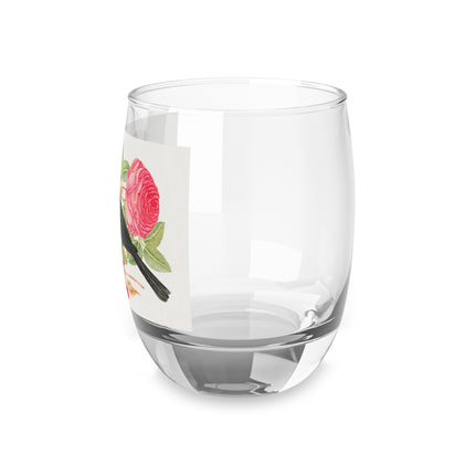 Blackbird with Roses by Anonymous Whiskey Glass