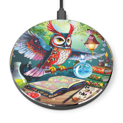 Owl's Magical Workshop Wireless Charger