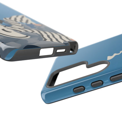 Art Deco Smoker Phone Case – Glamorous Lounging & Timeless Allure