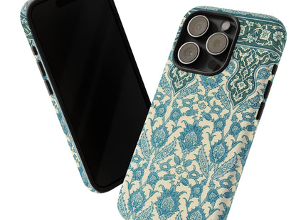 Arabic Art Pattern, Plate No. 20, by Emile Prisse d’Avennes Phone Cases