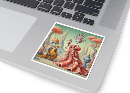 The Seahorse Court Kiss-Cut Stickers (4 Sizes)