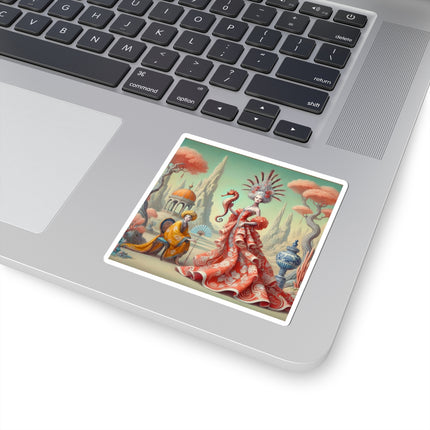 The Seahorse Court Kiss-Cut Stickers (4 Sizes)