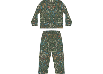 Blackthorn by William Morris Women's Satin Pajamas (AOP)