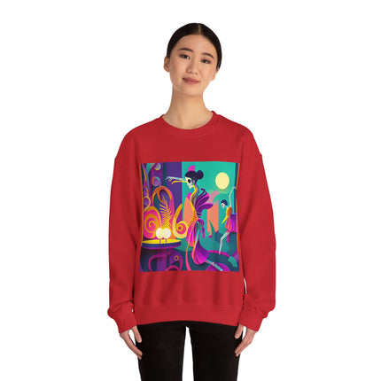 Dance of the Skeleton Ballerinas Unisex Heavy Blend™ Crewneck Sweatshirt