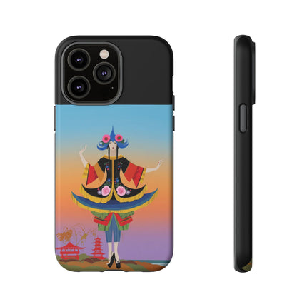 Colorful Dancer Phone Case – Vibrant Grace & Cultural Elegance