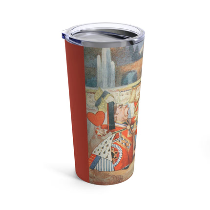 Off with her head! Off with— by Sir John Tenniel Tumbler 20oz