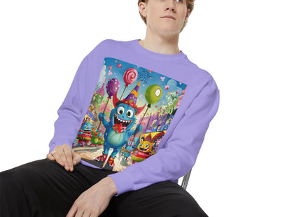 Monster Parade Madness Unisex Garment-Dyed Sweatshirt