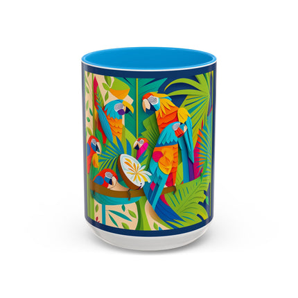 Colorful Macaws Colorful Mugs (11oz, 15oz)