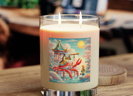 The Celestial Crab Navigator Scented Candle - Full Glass, 11oz