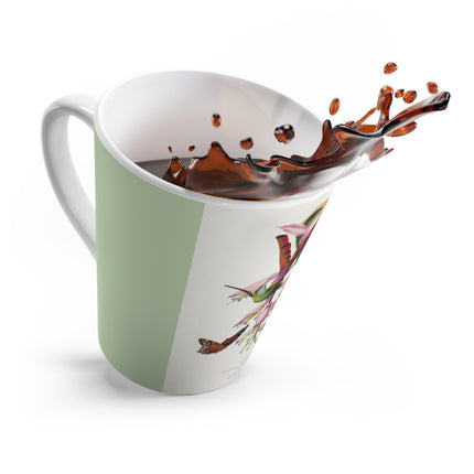 Hummingbird by Paul Gervais Latte Mug