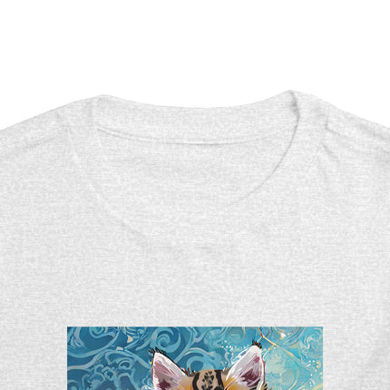 Whiskered Wanderings Toddler Short Sleeve Tee