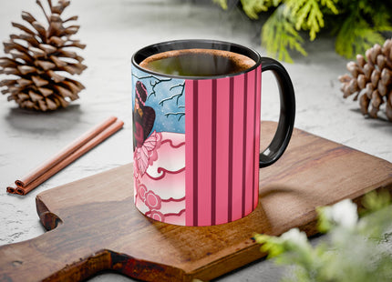 Winter Rose Empress Colorful Mugs (11oz, 15oz)