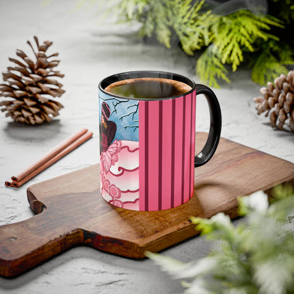 Winter Rose Empress Colorful Mugs (11oz, 15oz)