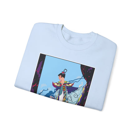A Visual Journey by Umberto Brunelleschi Women's Heavy Blend™ Crewneck Sweatshirt