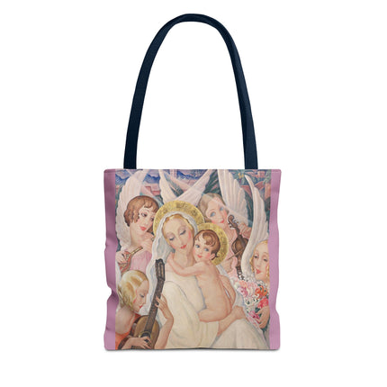 Madonna with Child by Gerda Wegener Tote Bag (AOP)