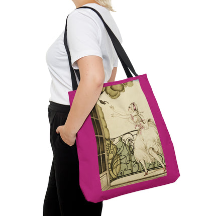 Sur talons rouges (On Red Heels) pl 02 by Gerda Wegener Tote Bag (AOP)