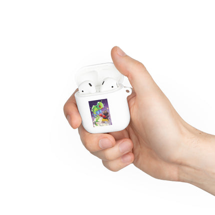 Interstellar Showdown – Alien Vs Bear Boxing AirPods Case