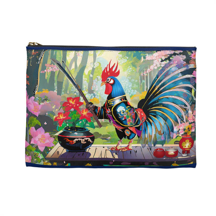 Cyberpunk Rooster Pencil Case