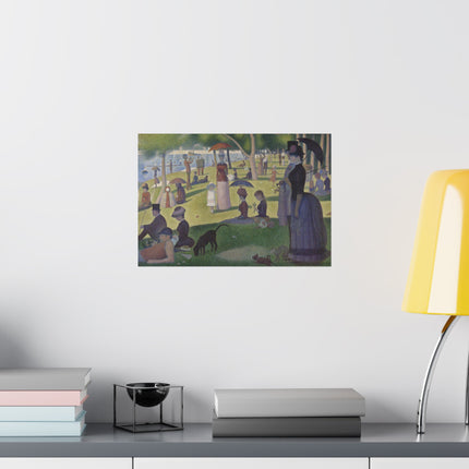 A Sunday on La Grande Jatte by Georges Seurat Matte Horizontal Posters