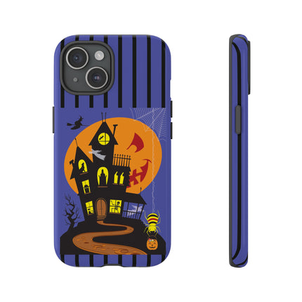 Halloween Night at the Haunted House Phone Cases