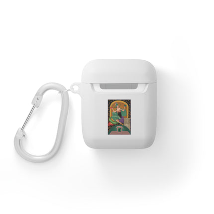 May & Emerald AirPods Case — Gem Series by Sofia Chiostri