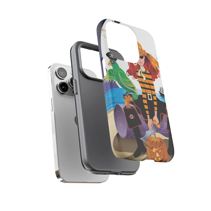 Moonlit Pirate Halloween Phone Cases