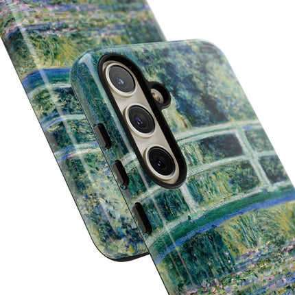 Water Lilies and Japanese Bridge by Claude Monet Phone Cases