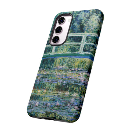 Water Lilies and Japanese Bridge by Claude Monet Phone Cases