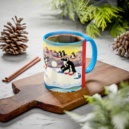 Snowball Shenanigans Colorful Mugs (11oz, 15oz)