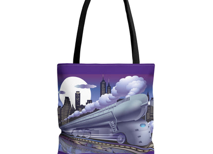 The Art Deco Bullet Train Tote Bag (AOP)
