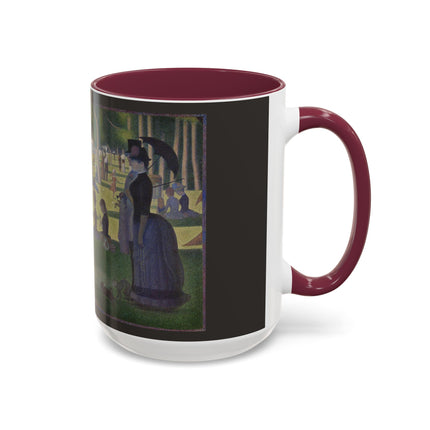 A Sunday on La Grande Jatte by Georges Seurat Colorful Mugs (11oz, 15oz)