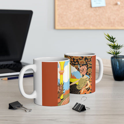 Glimpses of Opulence by Ezio Anichini Ceramic Mug 11oz