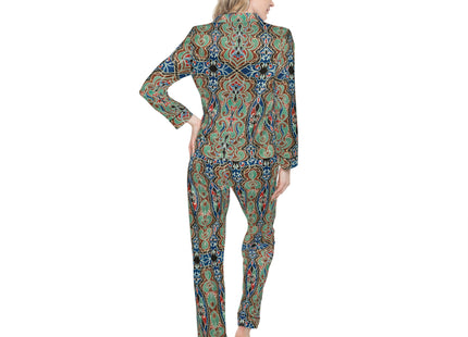 Arabian Ornament by Elizabeth A. Nedwill Women’s Satin Pajamas