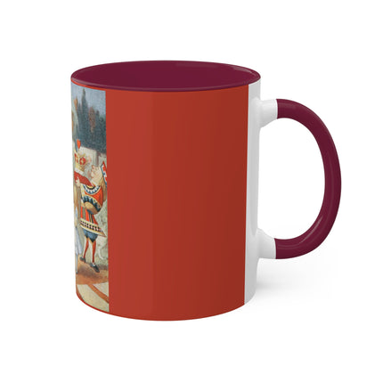 Off with her head! Off with— by Sir John Tenniel Colorful Mugs, 11oz