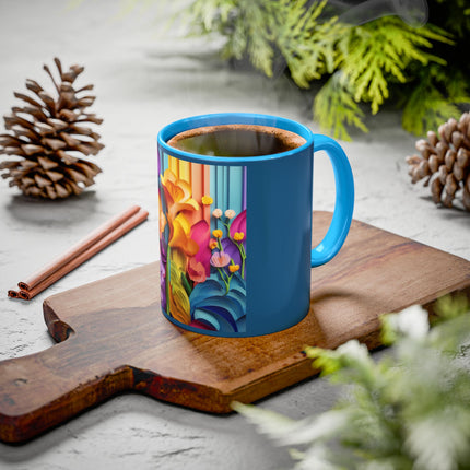 The Graceful Freesia Colorful Mugs (11oz, 15oz)