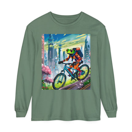 Cyberpunk Frog Long Sleeve T-Shirt