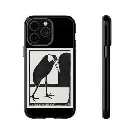 A Lame Marabou by Samuel Jessurun de Mesquita Phone Cases